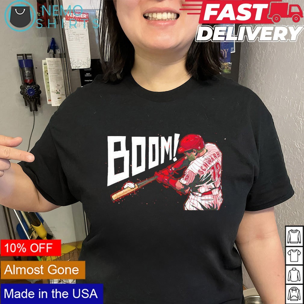 Boom Kyle Schwarber Philadelphia Phillies shirt