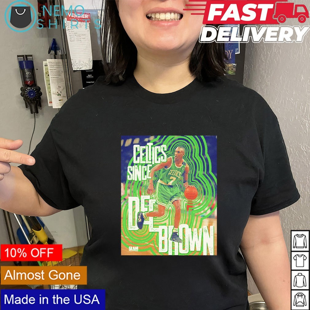 Boston Celtics since Dee Brown shirt