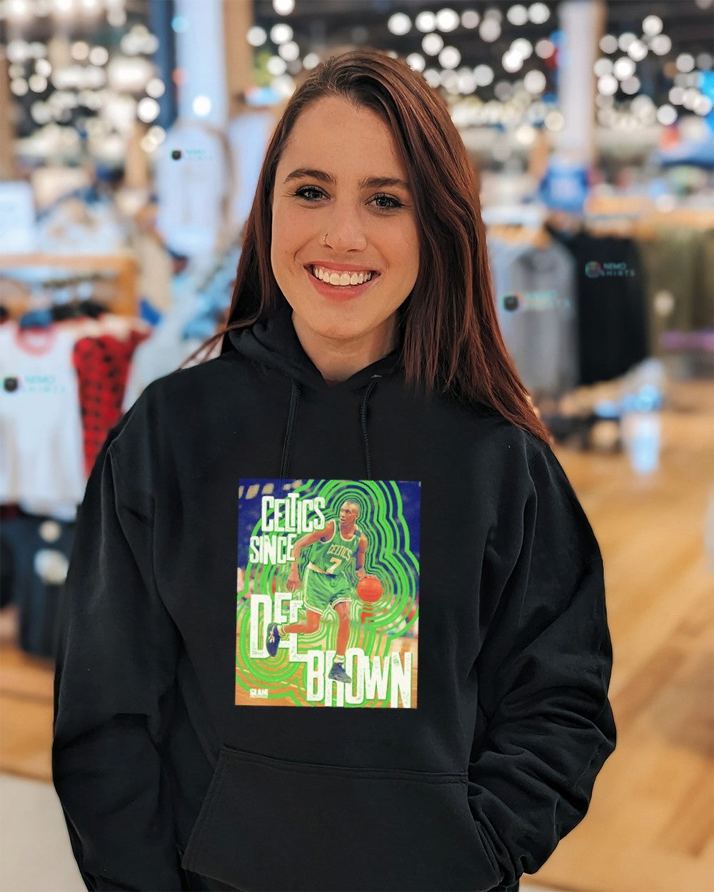 Boston Celtics since Dee Brown shirt