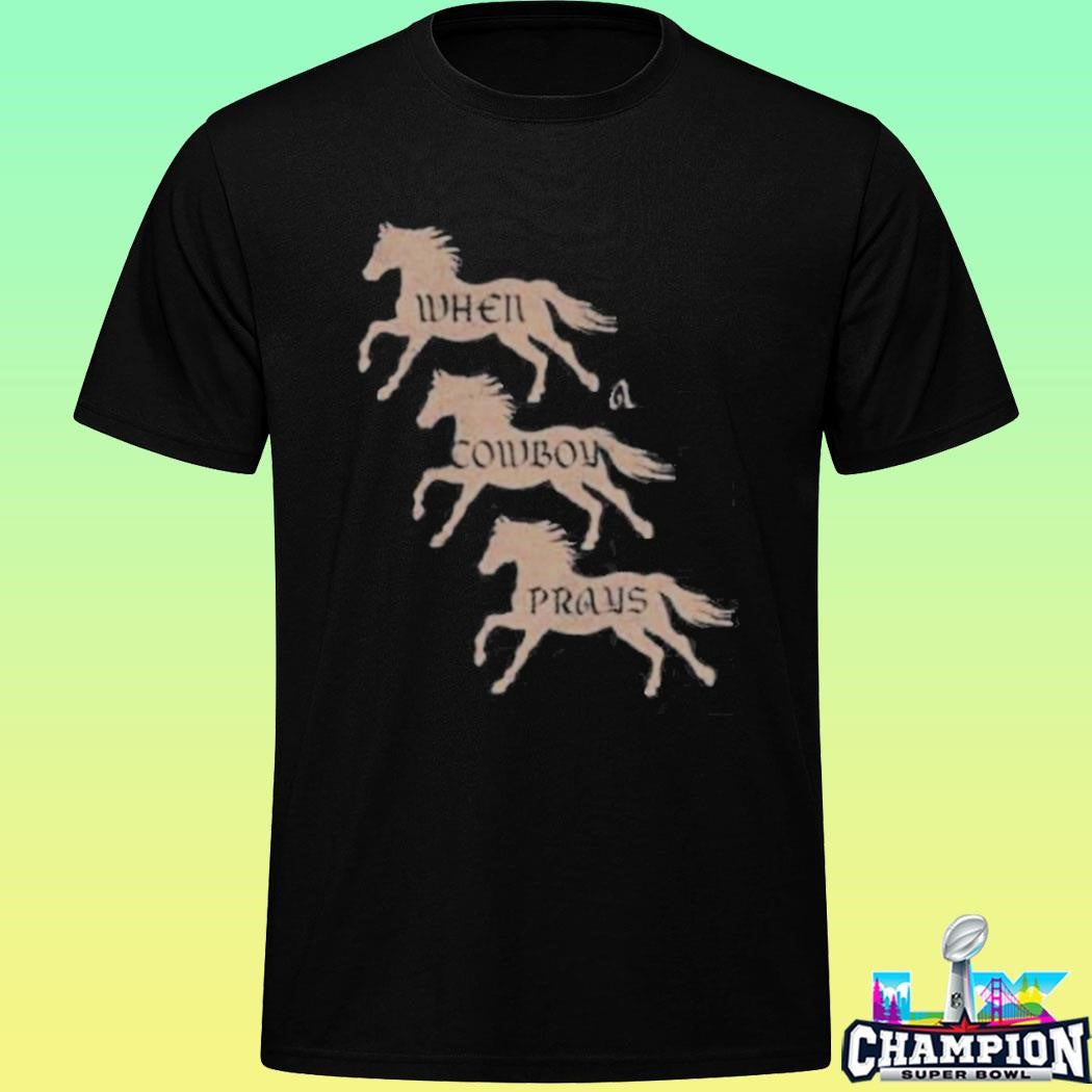 Brandon Lake Maverick When Cowboy Prays Shirt