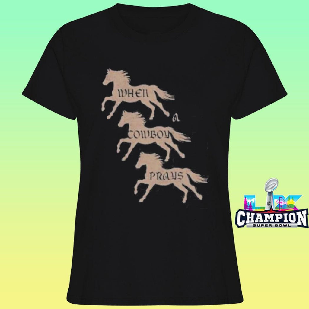 Brandon Lake Maverick When Cowboy Prays Shirt