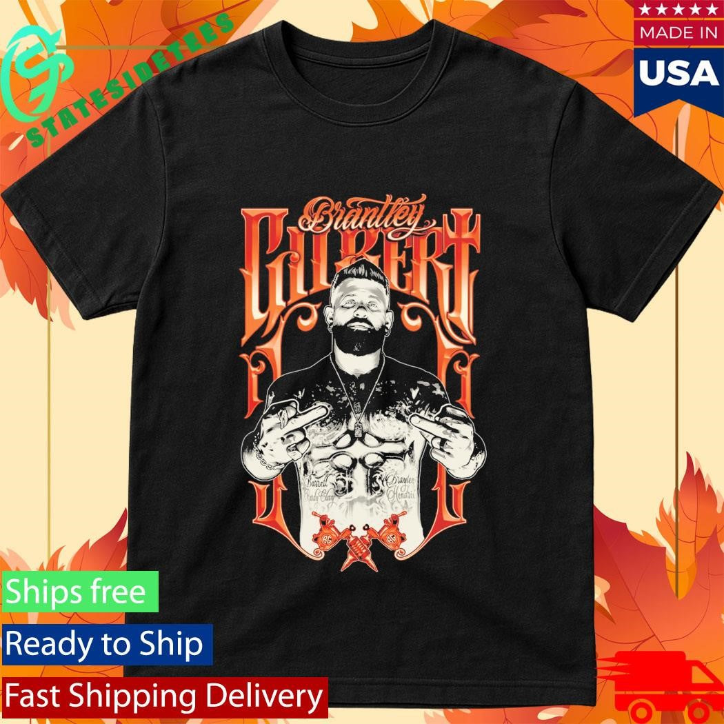 Brantley Gilbert Tattoos Photo Shirt