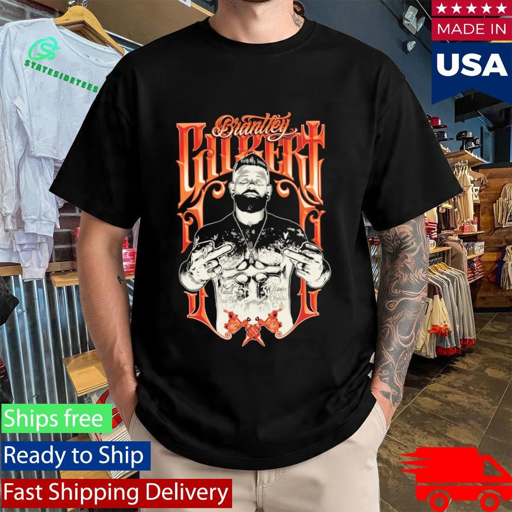 Brantley Gilbert Tattoos Photo Shirt