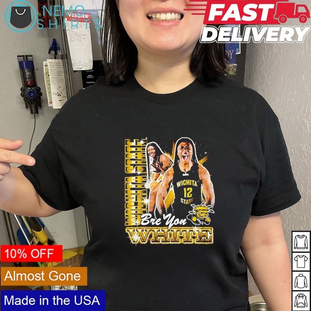 Bre’yon White Wichita State Shockers vintage graphic shirt