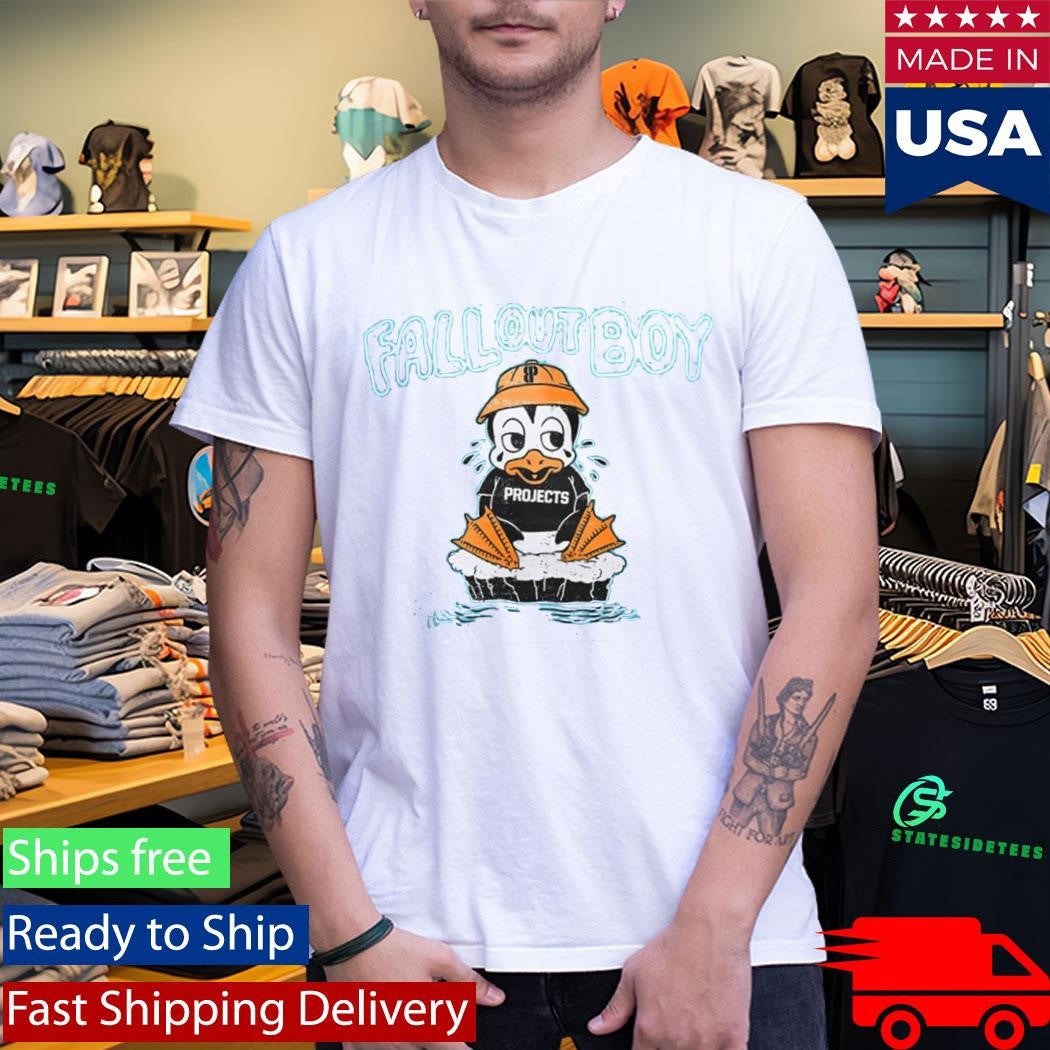Brooklyn Projects X Fall Out Boy Duck Blue T-Shirt