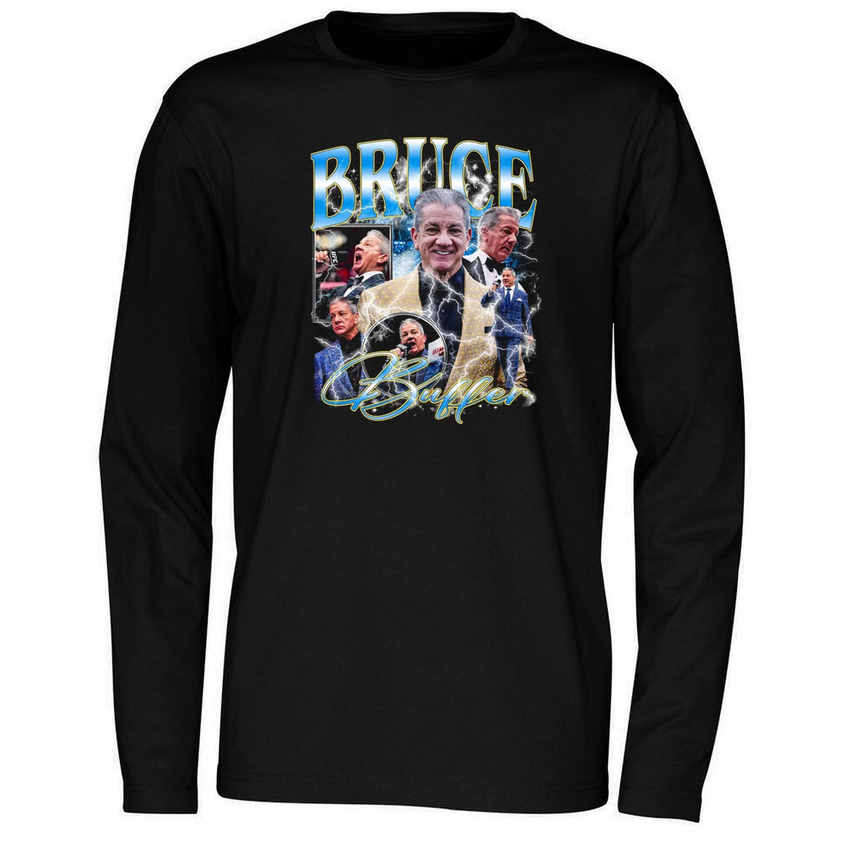 Bruce Buffer It’s Time Fight Night Graphic Shirt