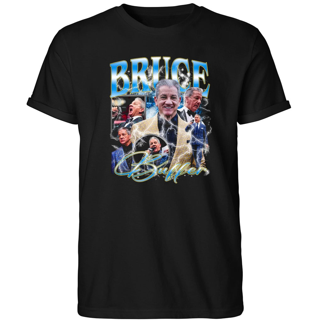 Bruce Buffer It’s Time Fight Night Graphic Shirt