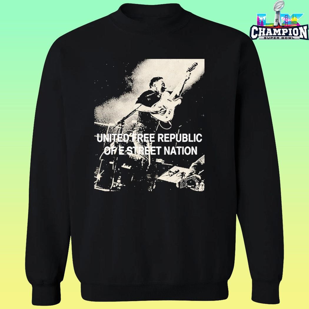 Bruce Springsteen 2026 Land Of Hope And Dreams American Tour United Free Republic Shirt