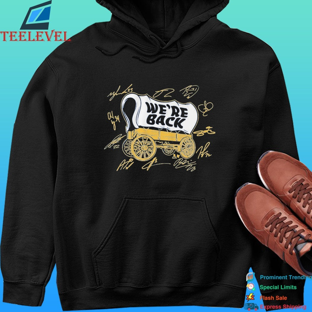 Buffalo Sabres We’re Back Wagon Signatures Shirt