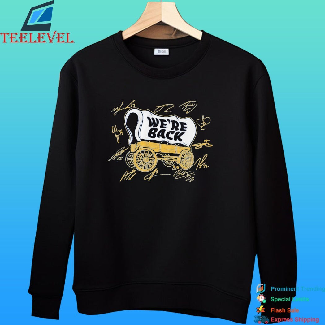 Buffalo Sabres We’re Back Wagon Signatures Shirt