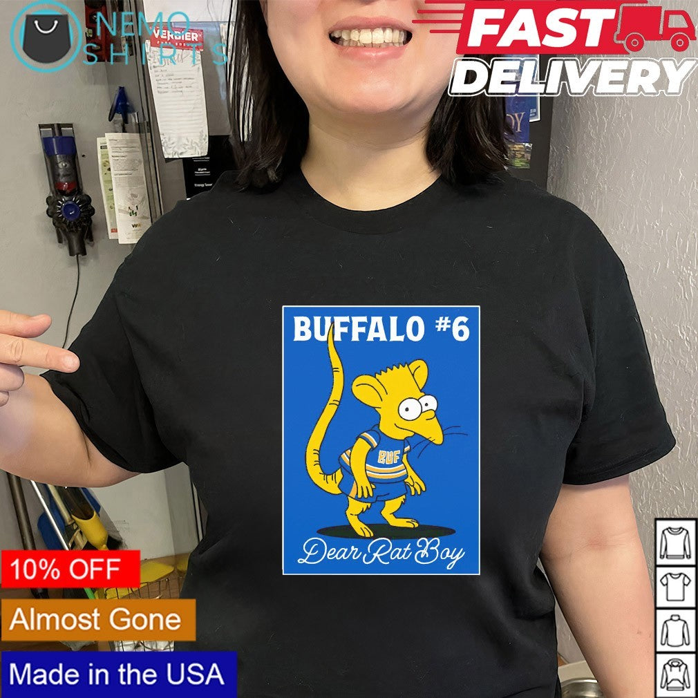 Buffalo Sabres Zach Benson dear Rat boy shirt