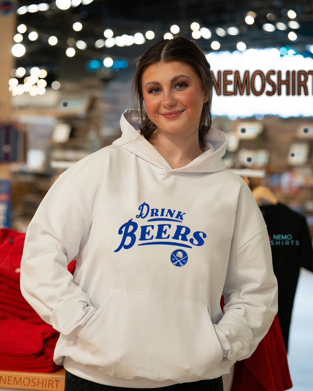 Buffalo Sabres hockey drink beers est 1970 shirt