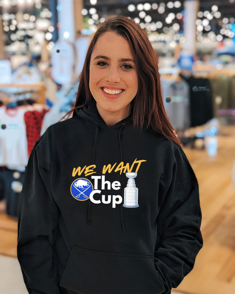 Buffalo Sabres we want the cup 2026 Stanley Playoffs shirt