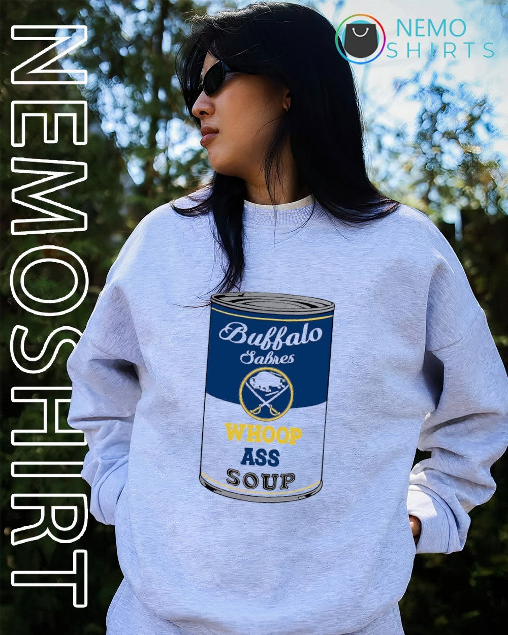 Buffalo Sabres whoop ass soup NHL shirt