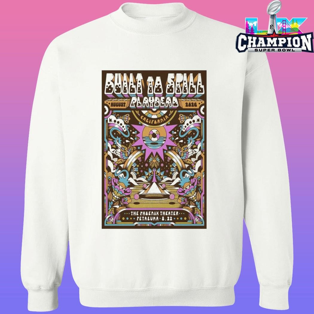 Built To Spill The Phoenix Theater Petaluma 8 22 2026 Shirt