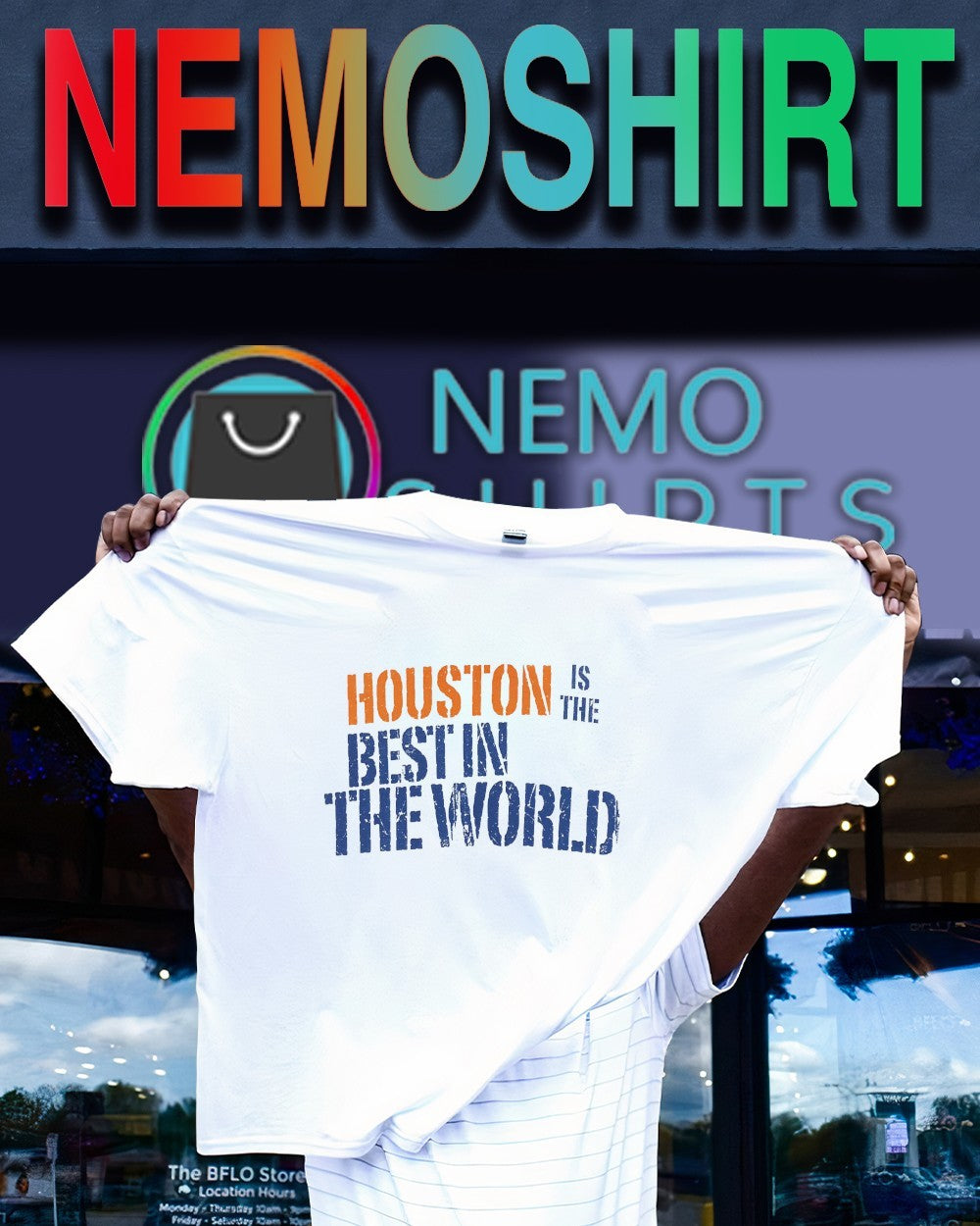 CM Punk Houston is the best in the world shirt