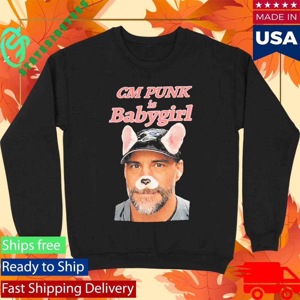CM Punk Is Babygirl Roman Reigns Wear Shirt