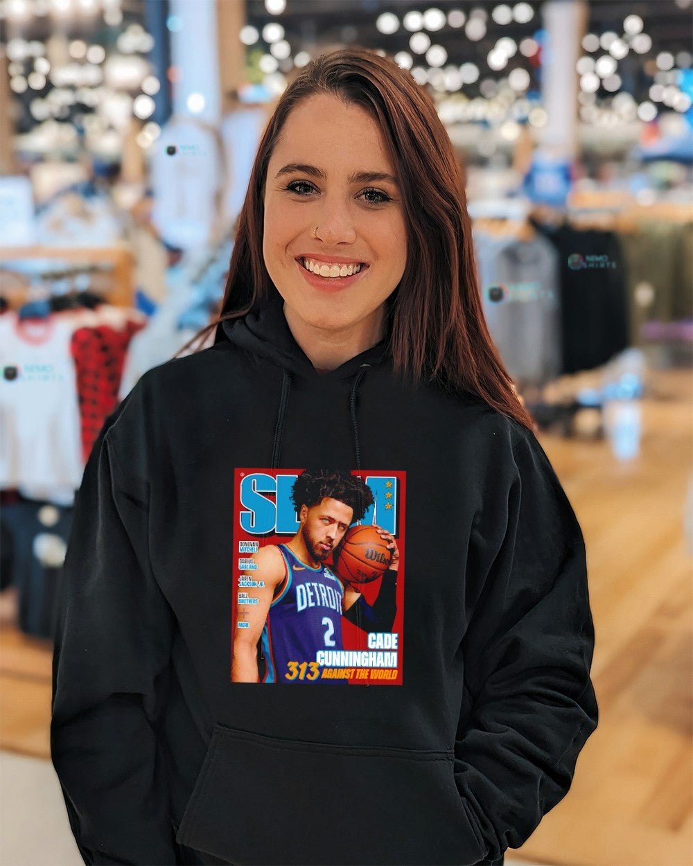 Cade Cunningham Detroit Pistons 313 Against the World shirt