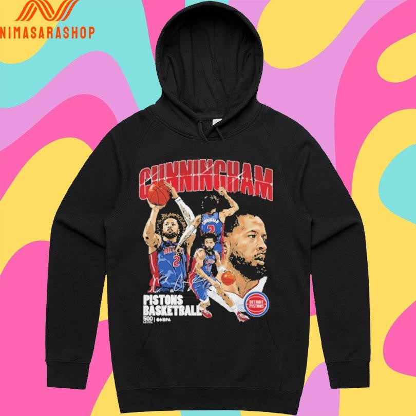Cade Cunningham Detroit Pistons Basketball Collage Shirts