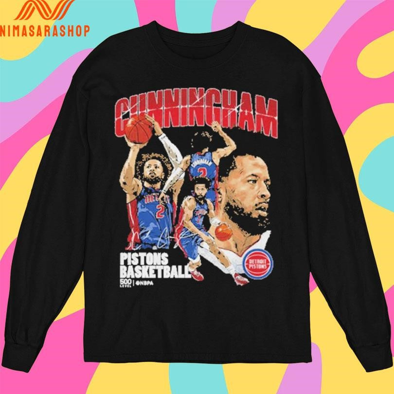 Cade Cunningham Detroit Pistons Basketball Collage Shirts