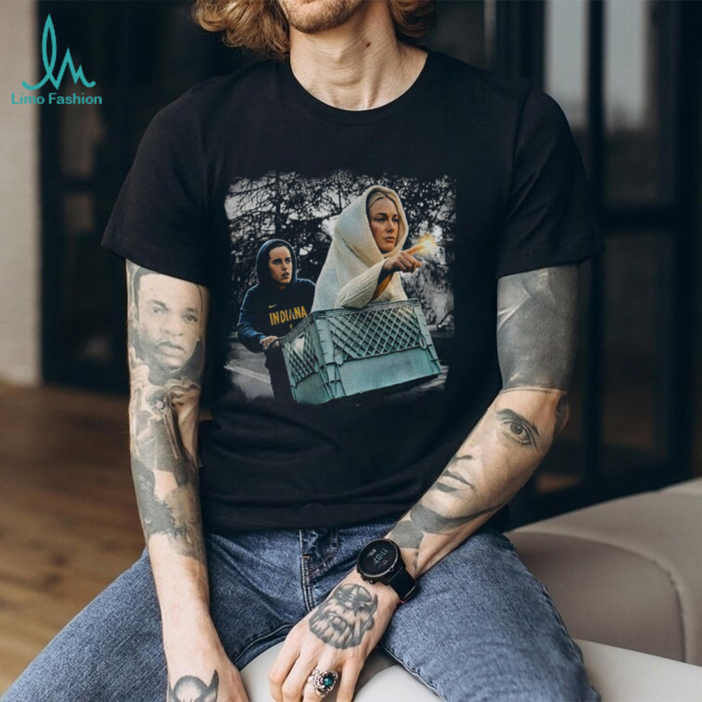 Caitlin Clark Sophie Cunningham ET Parody shirt
