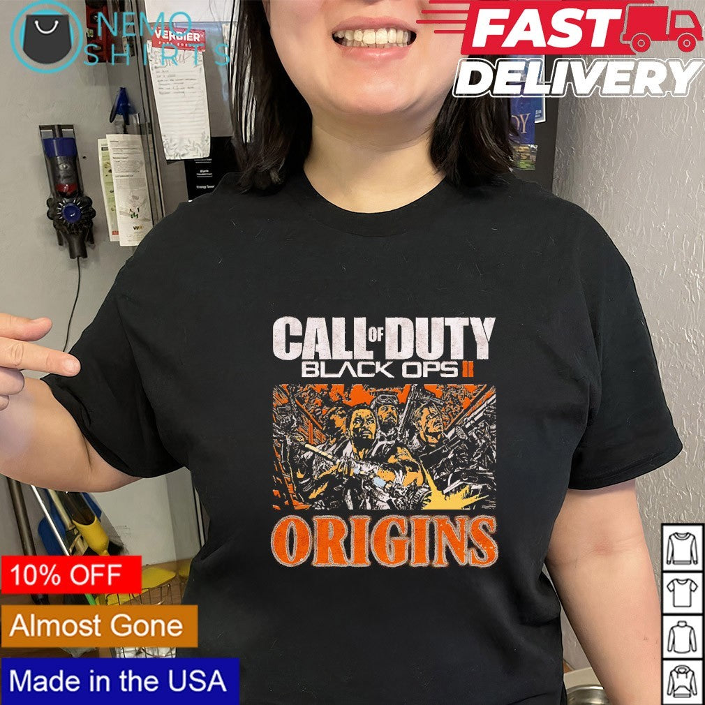 Call of Duty black ops II origins shirt