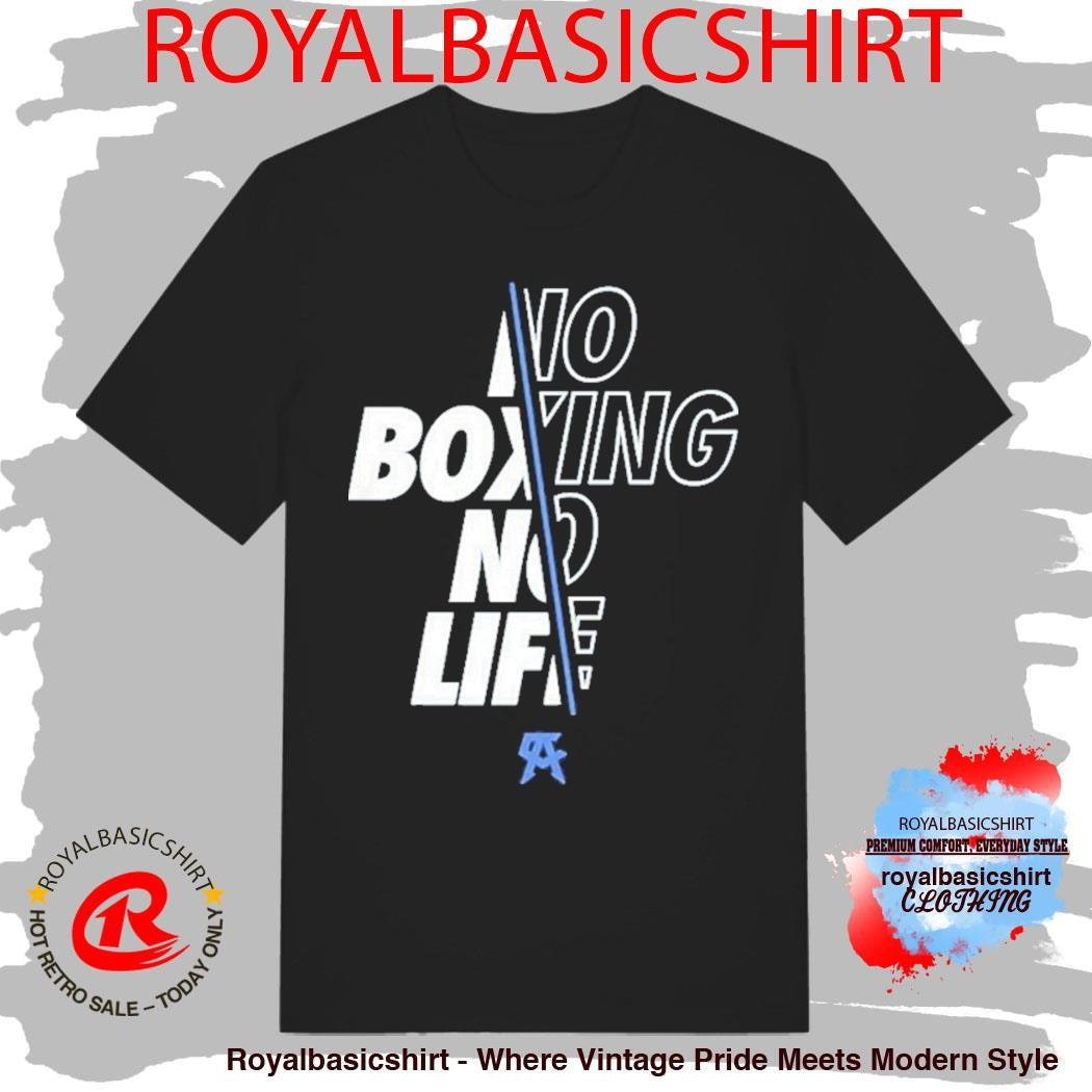 Canelo Alvarez No Boxing No Life Crossed Shirt