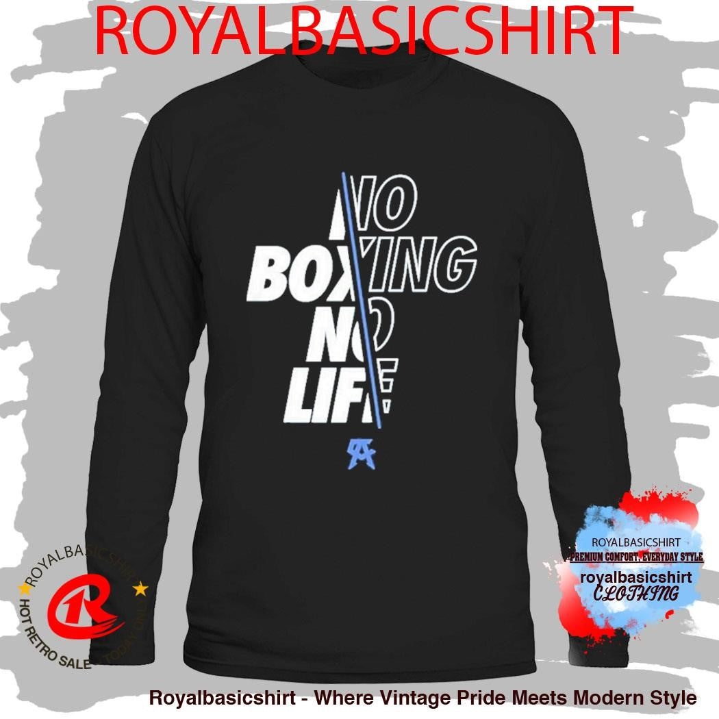 Canelo Alvarez No Boxing No Life Crossed Shirt