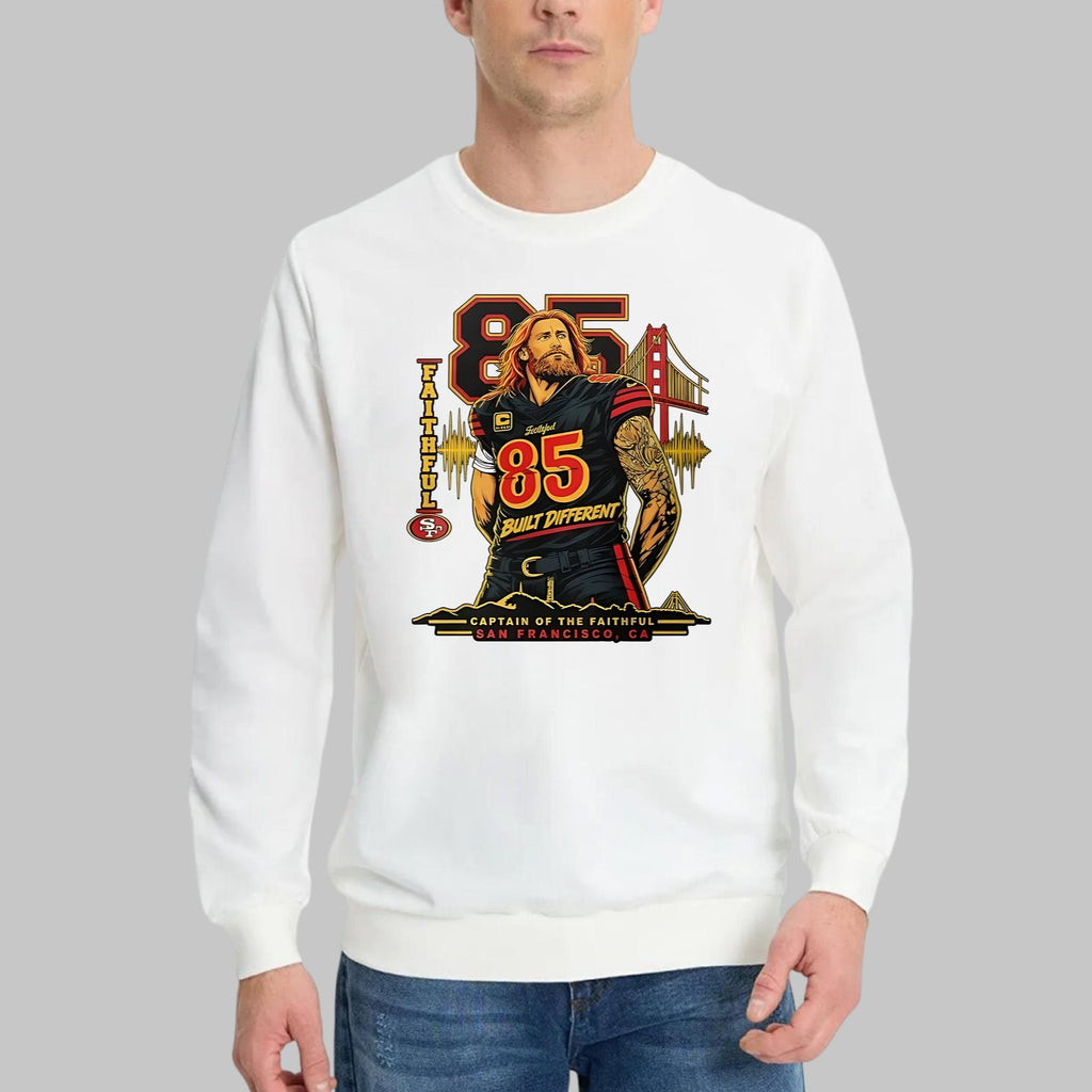 Captain George Kittle Built Different Shirt
