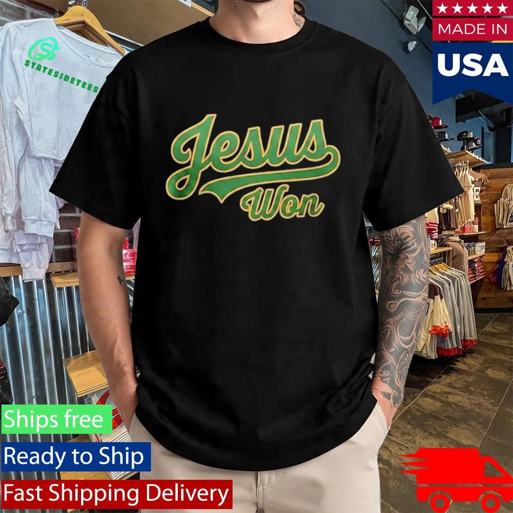 Carlos Cortes Jesus Won Shirt