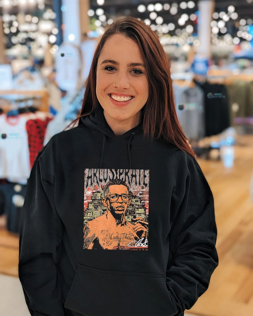 Carlos Prates Muay Thai Fighting Nerds signature shirt