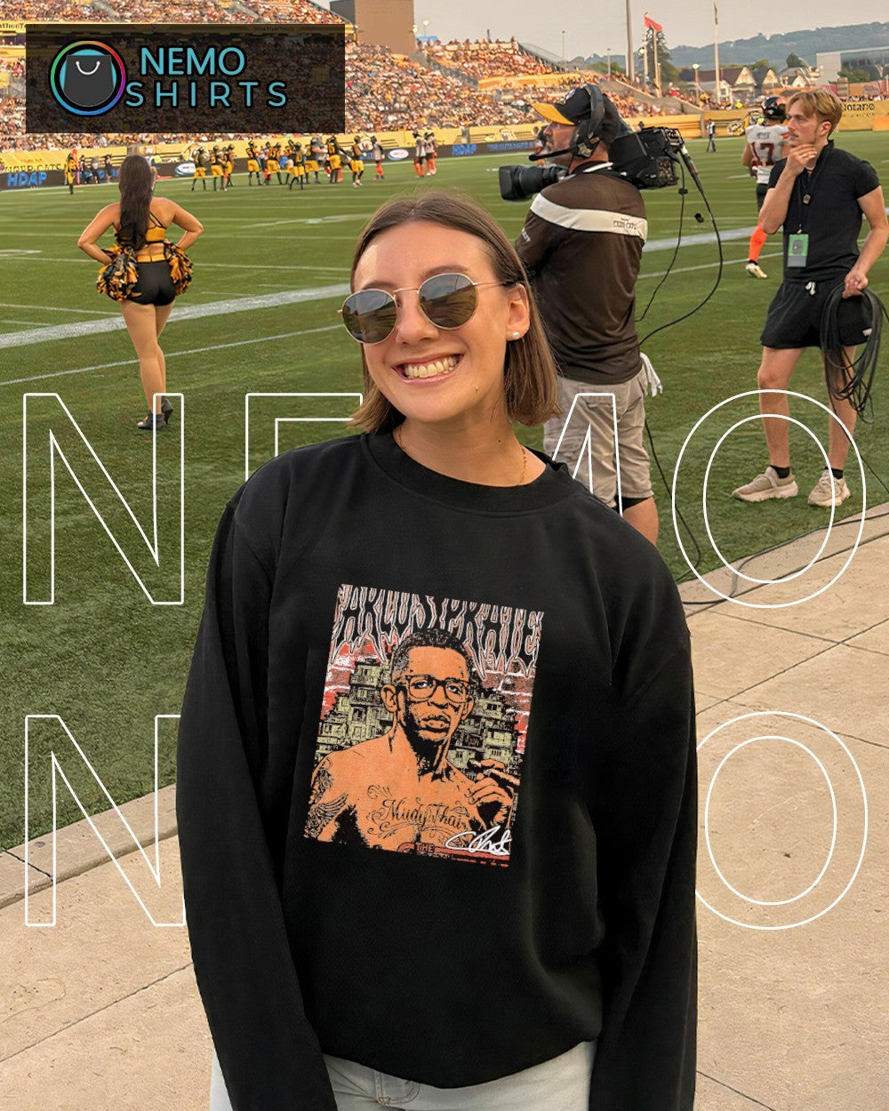 Carlos Prates Muay Thai Fighting Nerds signature shirt