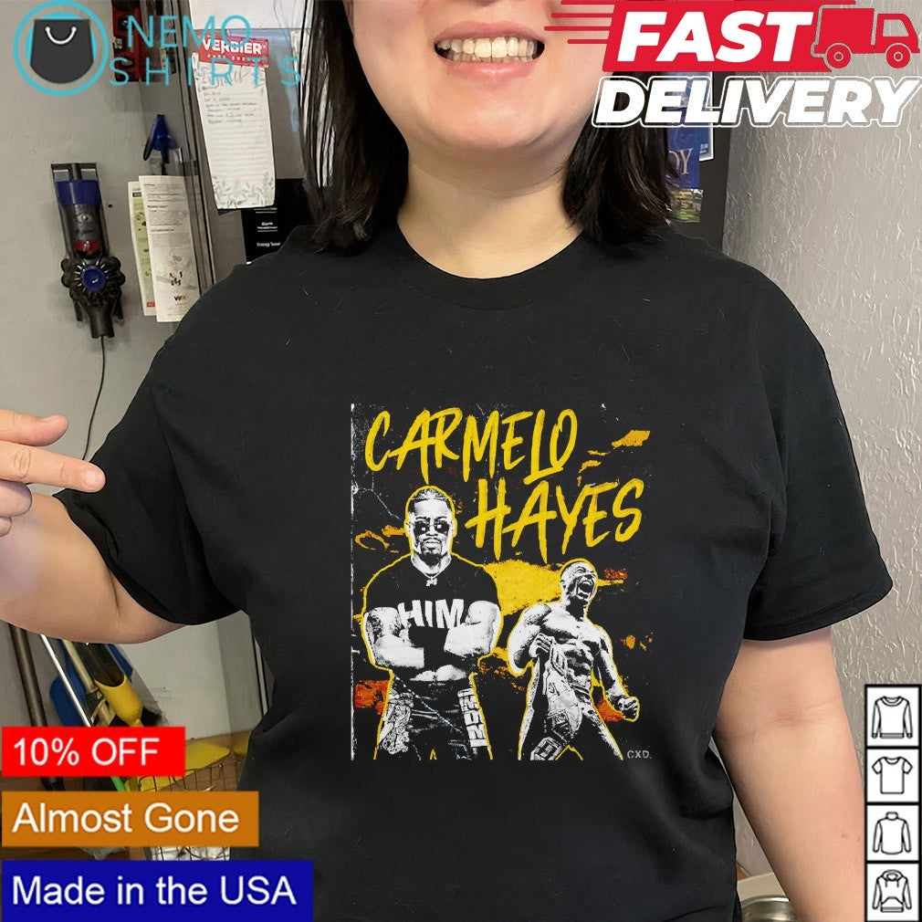 Carmelo Hayes vintage graphic shirt