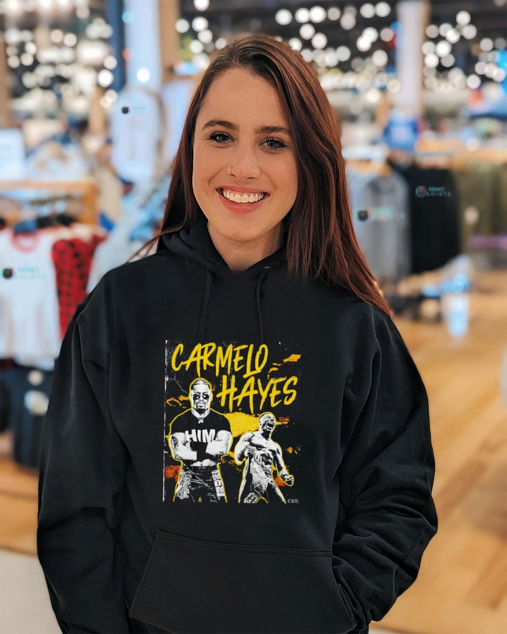 Carmelo Hayes vintage graphic shirt