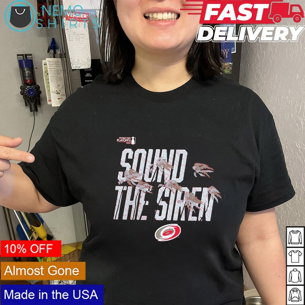 Carolina Hurricanes 2026 Stanley Cup Playoffs sound the siren shirt
