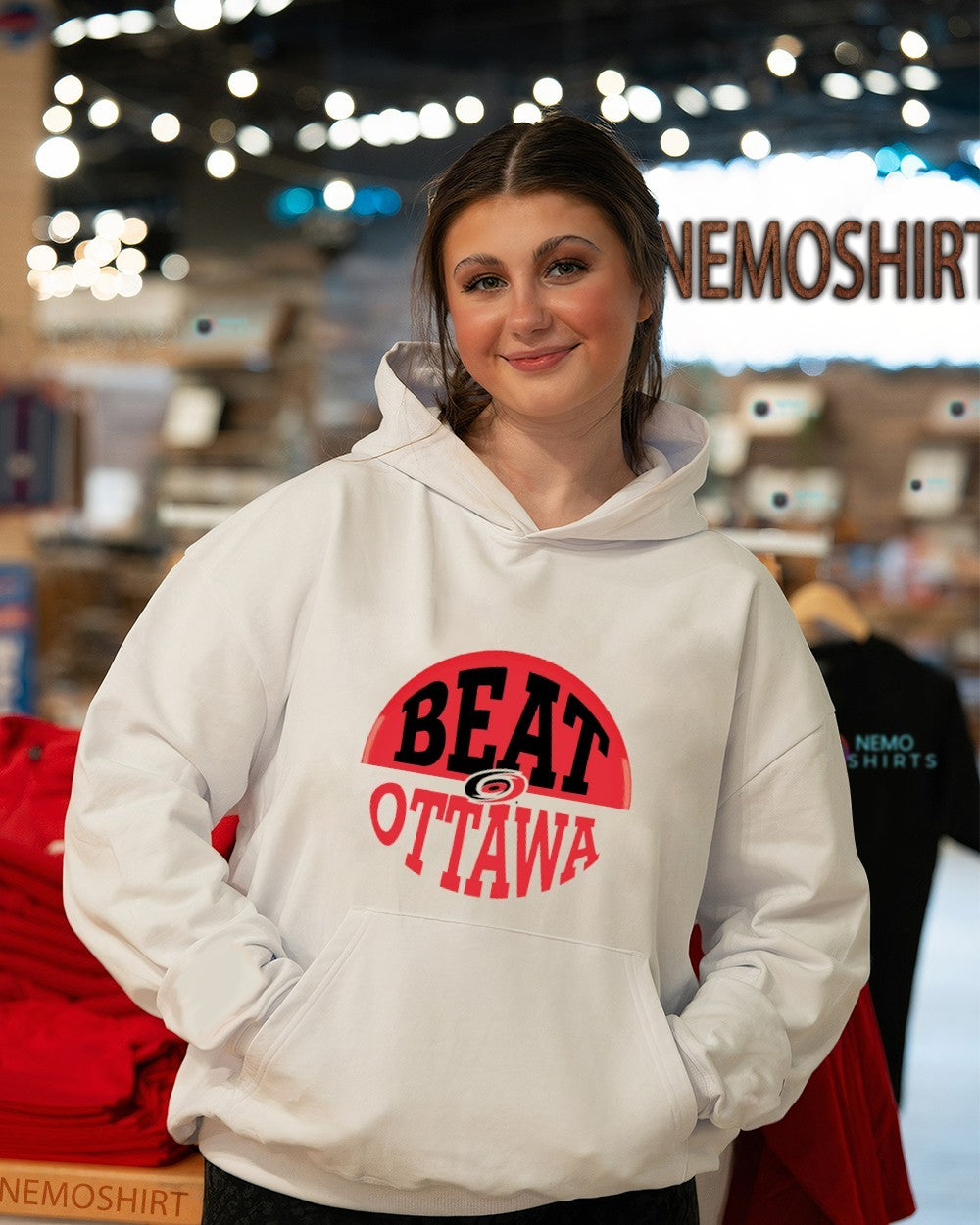 Carolina Hurricanes beat Ottawa Senators hockey shirt