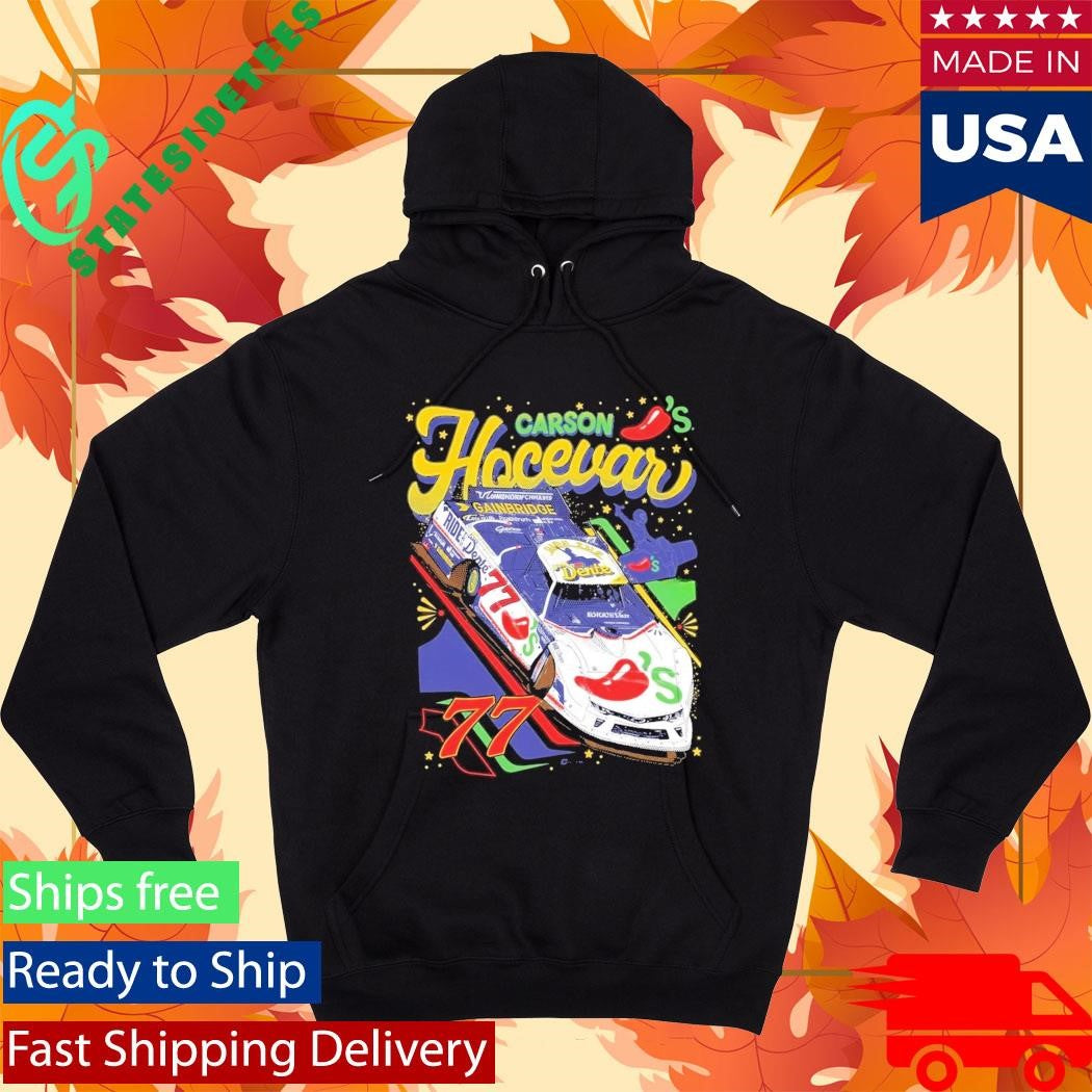Carson Hocevar 77 Chili’s Shirt