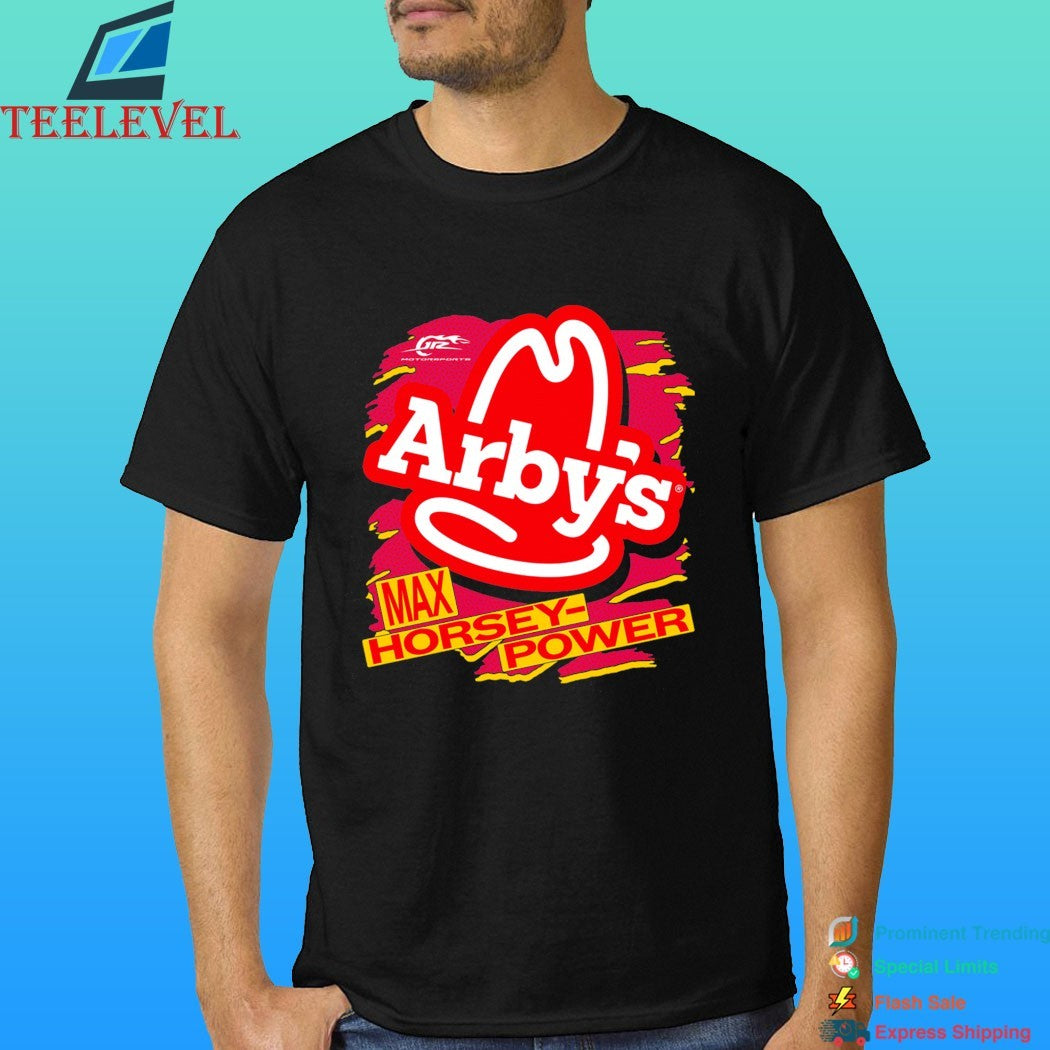 Carson Kvapil Arby’s Max Horsey-Power Shirt