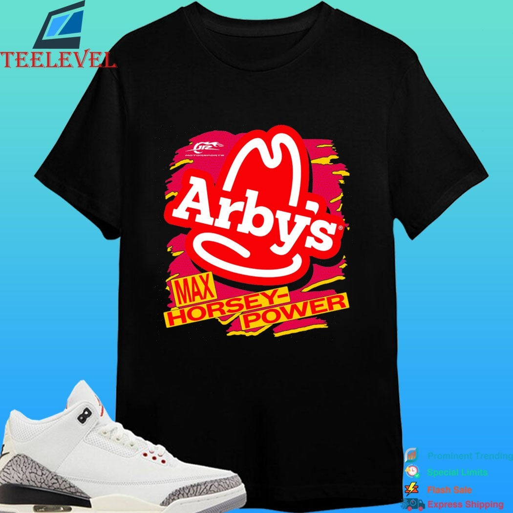 Carson Kvapil Arby’s Max Horsey-Power Shirt