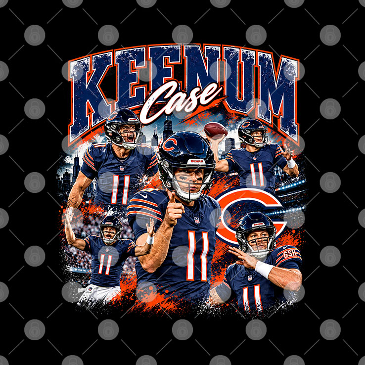 Case Keenum Chicago T Shirt