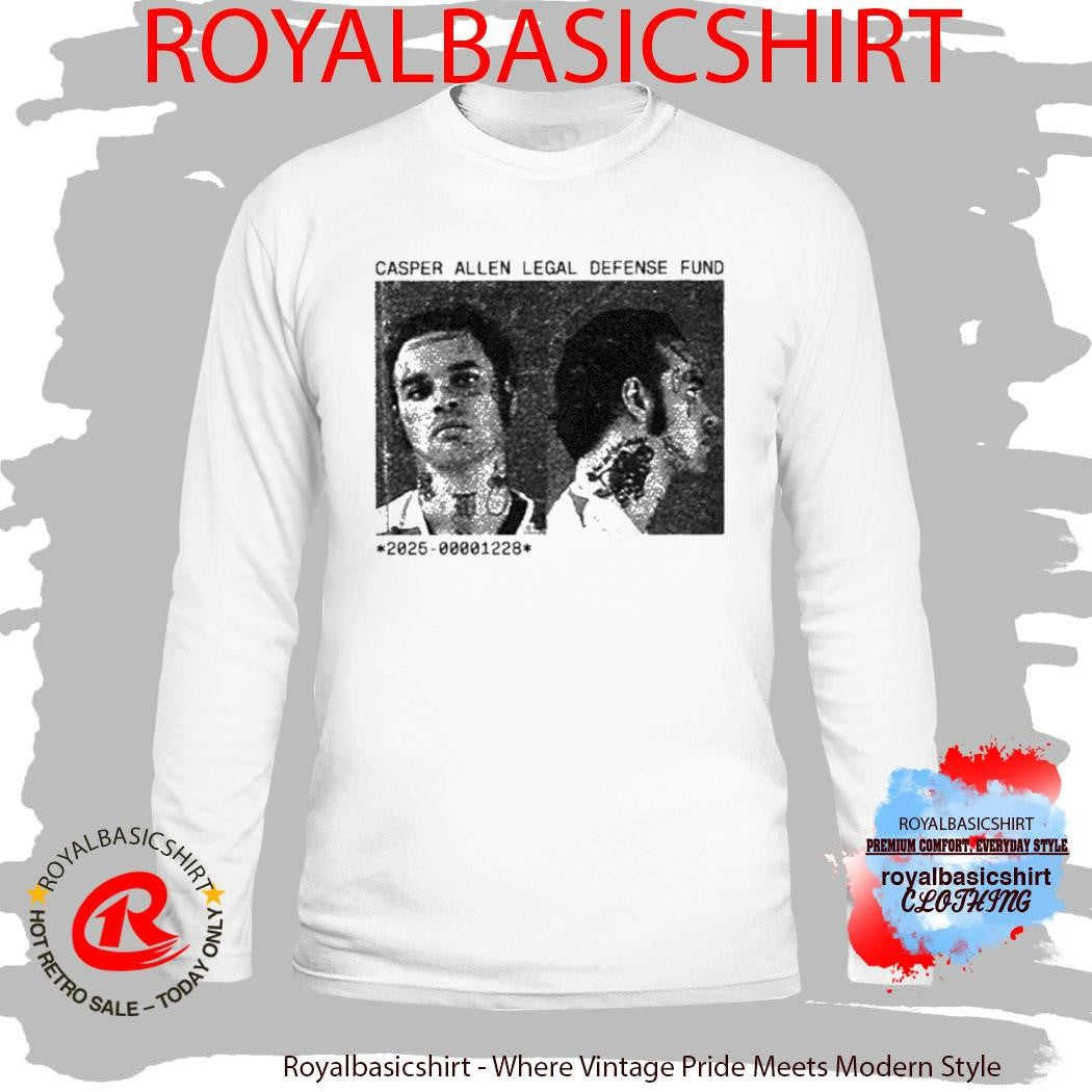 Casper Allen Legal Defense Fund Mugshot Shirt
