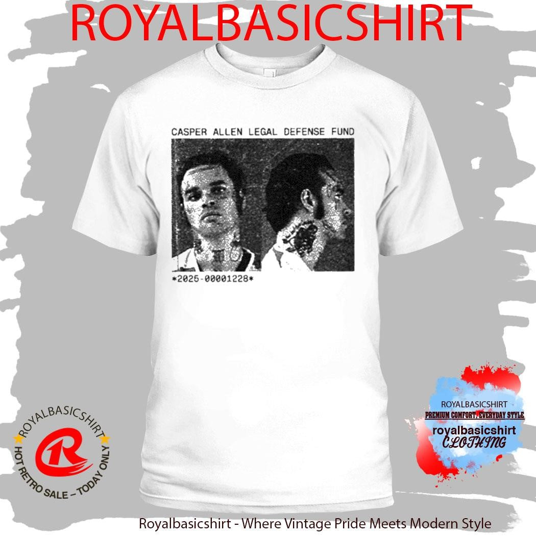 Casper Allen Legal Defense Fund Mugshot Shirt