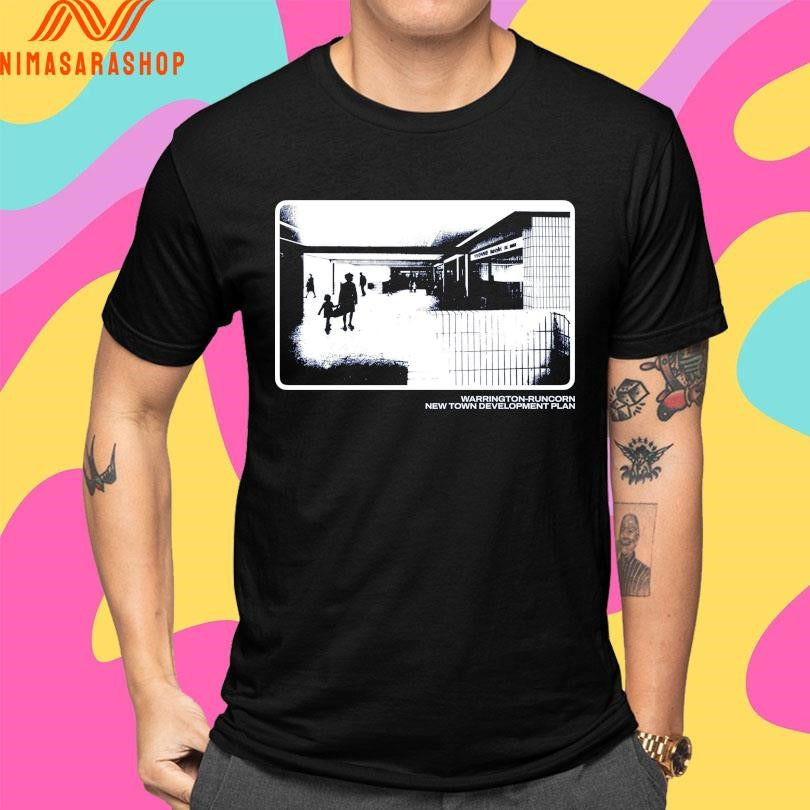 Castlefield Warrington-Runcorn New Town Development Plan Shirts