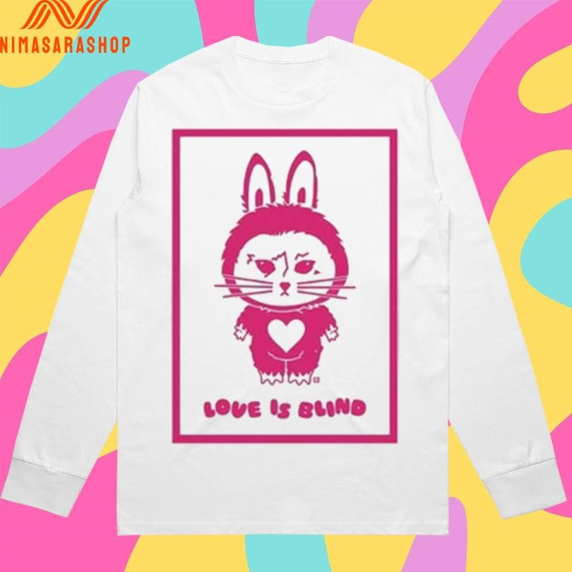 Cat Labubu Love Is Blind Greeting Card Shirts