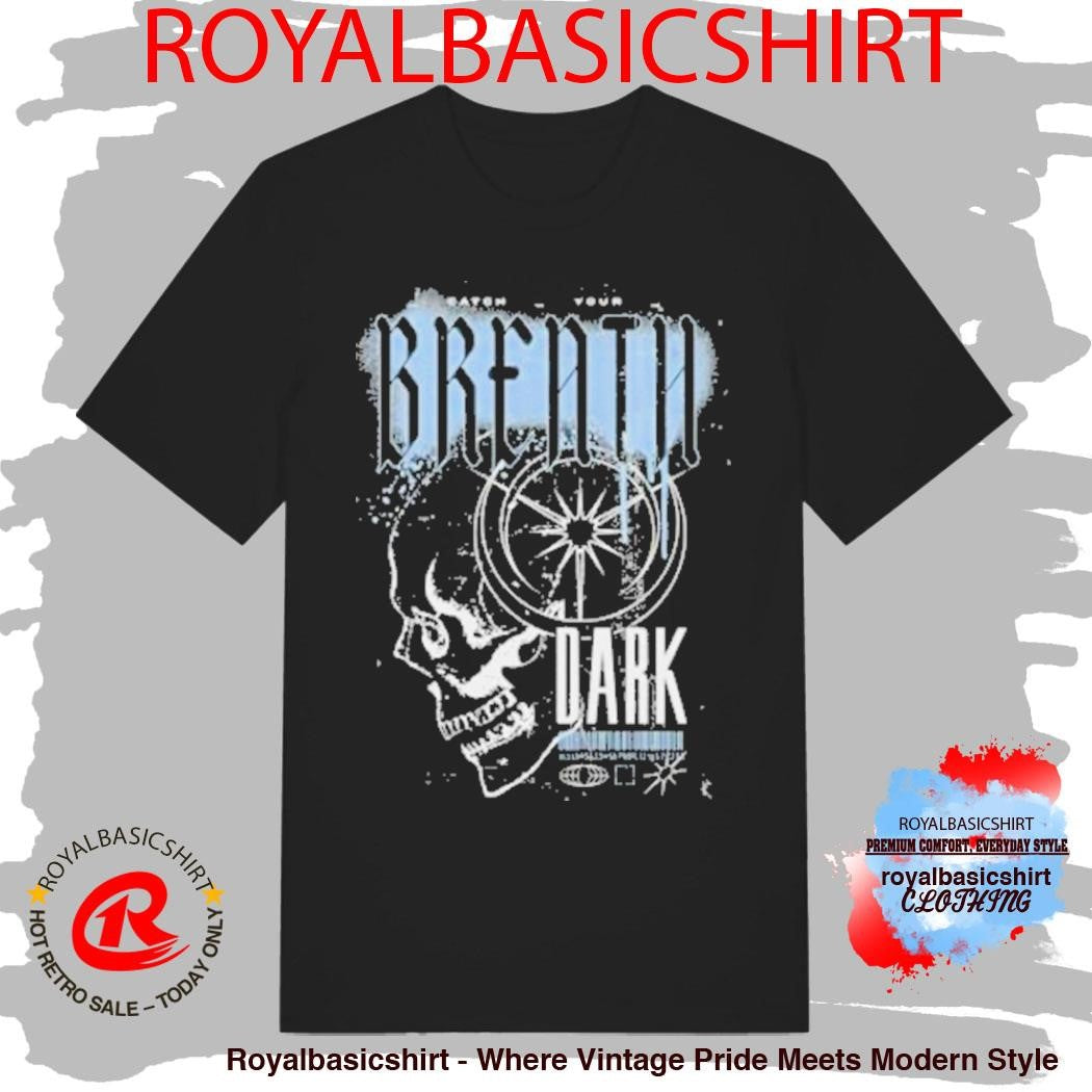 Catch Your Breath Spray Skull T-Shirt