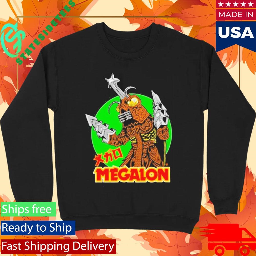 Cavitycolors Horror and Halloween Megalon Shirt