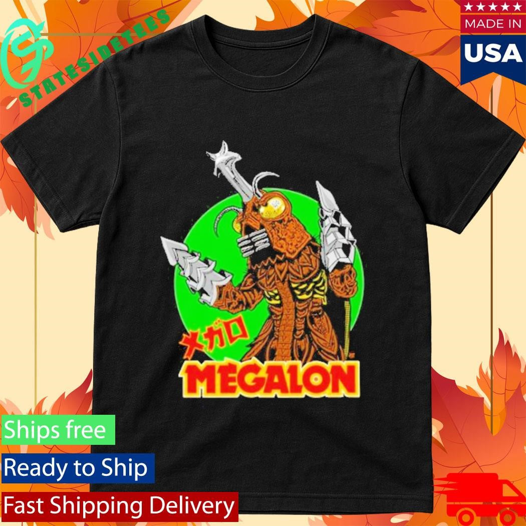 Cavitycolors Horror and Halloween Megalon Shirt
