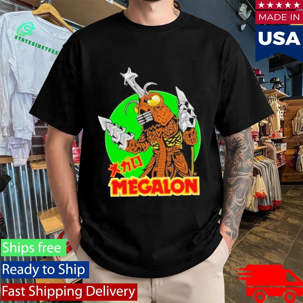 Cavitycolors Horror and Halloween Megalon Shirt