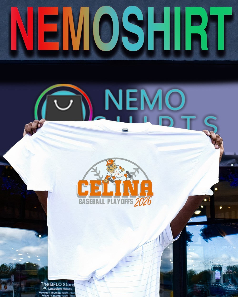 Celina Bobcats baseball Playoffs 2026 shirt