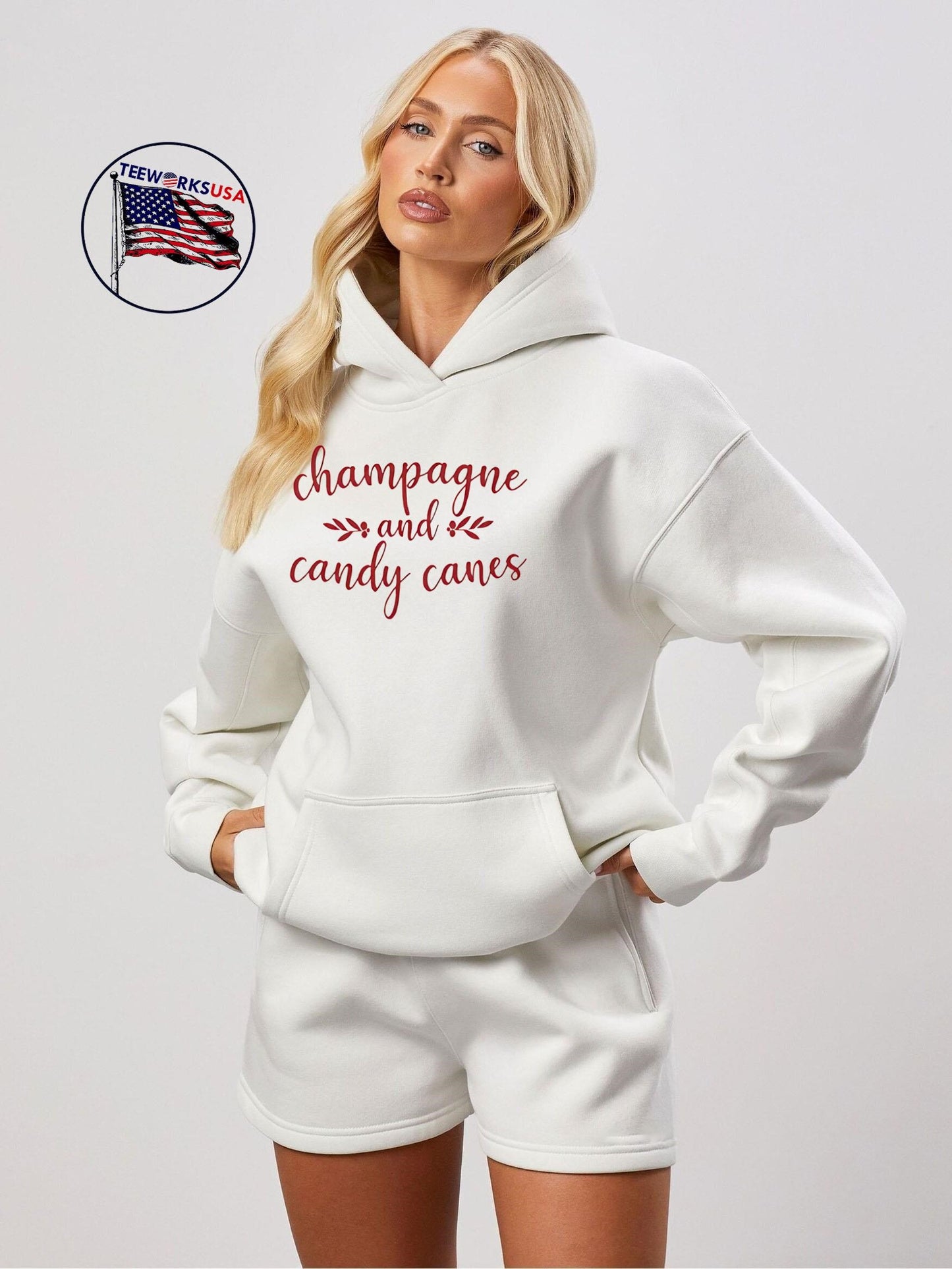 Champagne And Candy Canes shirt